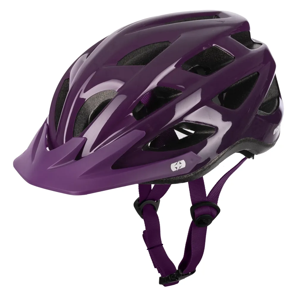uPRISE Bikes Oxford Talon MTB Helmet - Gloss Purple | Price match, 365 day return s, 18-Month Warranty, Finance Available & Free UK Delivery