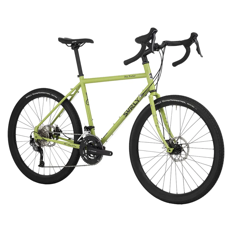 Surly Disc Trucker Touring Bike - Pea Lime Soup -1