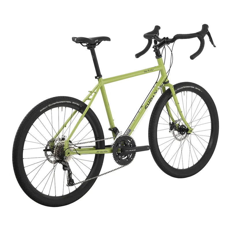 Surly Disc Trucker Touring Bike - Pea Lime Soup -2