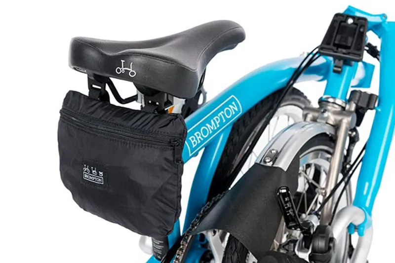 Brompton Bike Cover with Integrated Pouch - Black-3