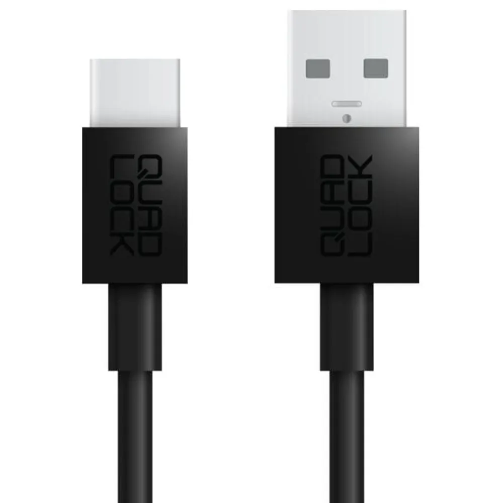 uPRISE Bikes Quad Lock USB-A To USB- C 20cm Charging Cable | Price match, 365 day return s, 18-Month Warranty, Finance Available & Free UK Delivery