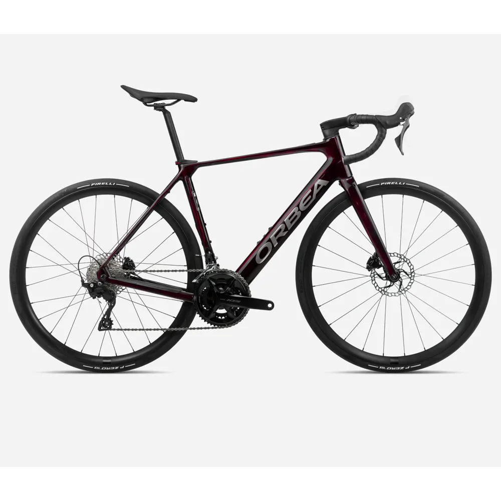 uPRISE Bikes Orbea Gain M30 2024 Carbon Electric Road Bike - Wine Red | Price match, 365 day return s, 18-Month Warranty, Finance Available & Free UK Delivery