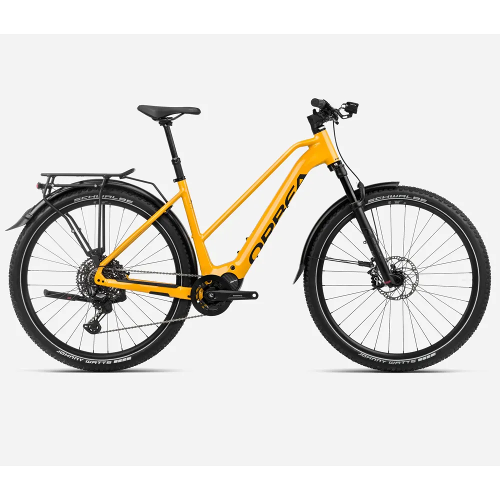 uPRISE Bikes Orbea Kemen Mid SUV 10 2024 Electric Hybrid Bike - Mango | Price match, 365 day return s, 18-Month Warranty, Finance Available & Free UK Delivery