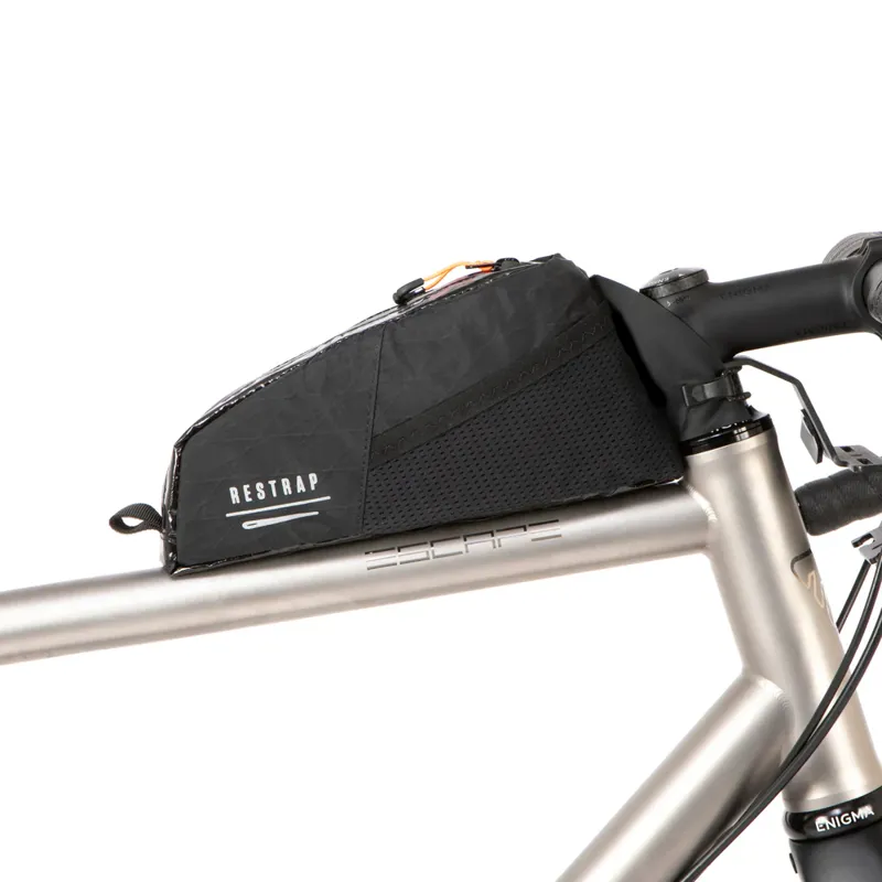 Restrap Race Top Tube Bag - 1.2L - Black-1