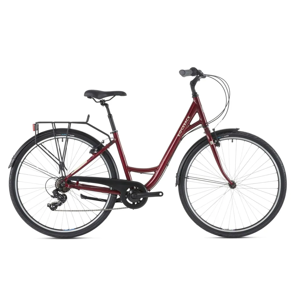 uPRISE Bikes Ridgeback Avenida 6 2025 Women's Hybrid Bike  - Red | Price match, 365 day return s, 18-Month Warranty, Finance Available & Free UK Delivery