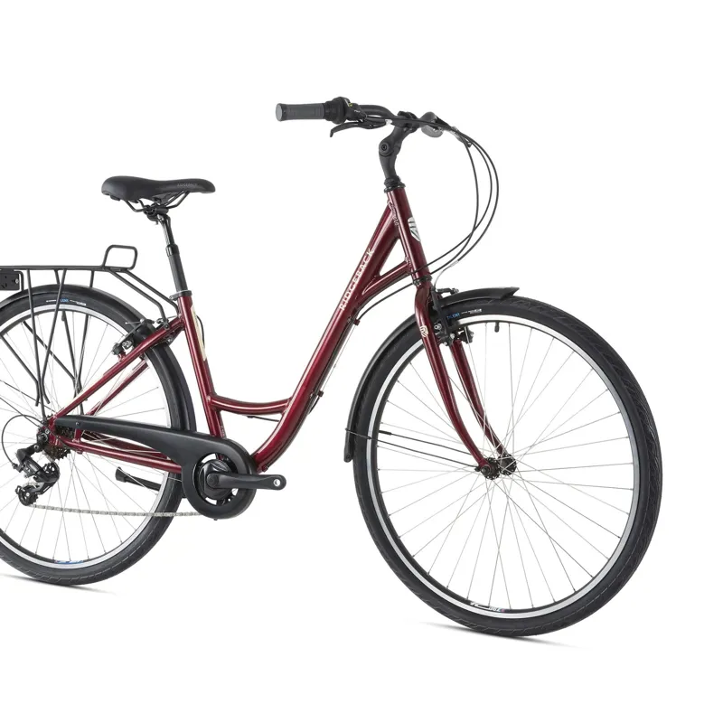Ridgeback Avenida 6 2025 Women's Hybrid Bike  - Red-1