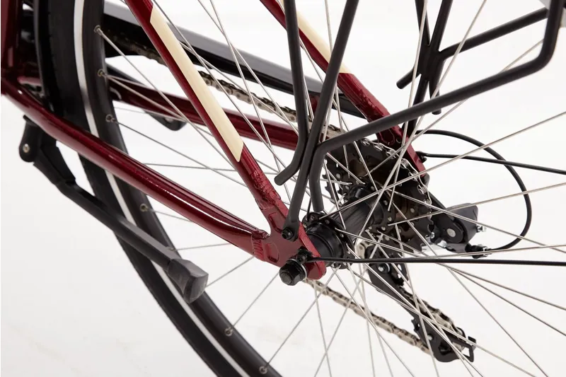 Ridgeback Avenida 6 2025 Women's Hybrid Bike  - Red-6