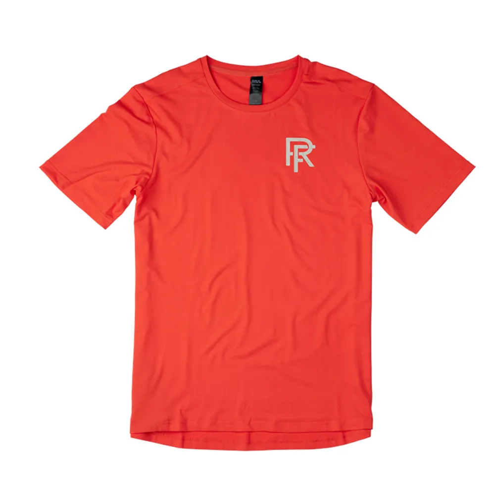 uPRISE Bikes Race Face Commit Short Sleeve Tech Men's Jersey - Coral | Price match, 365 day return s, 18-Month Warranty, Finance Available & Free UK Delivery