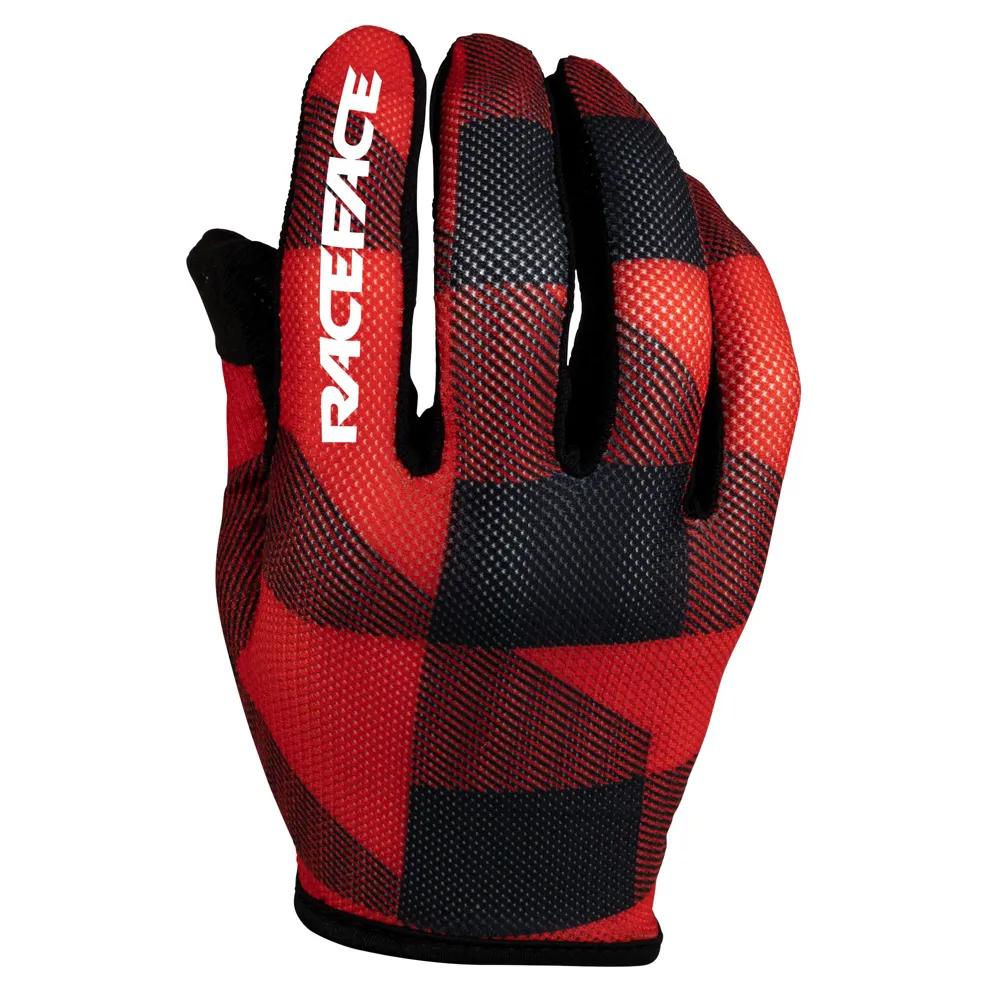 uPRISE Bikes Race Face Indy Long Finger Gloves - Rouge | Price match, 365 day return s, 18-Month Warranty, Finance Available & Free UK Delivery