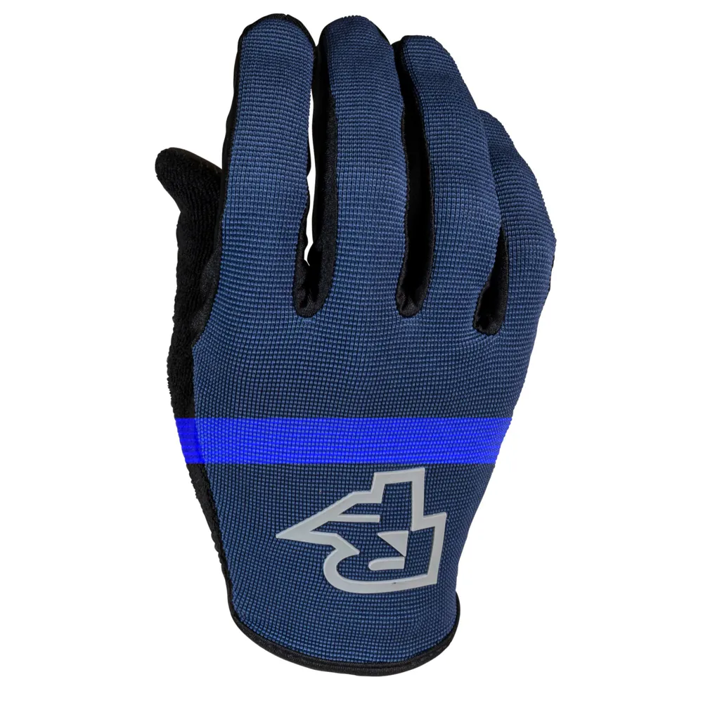 uPRISE Bikes Race Face Trigger Long Finger Gloves - Navy | Price match, 365 day return s, 18-Month Warranty, Finance Available & Free UK Delivery