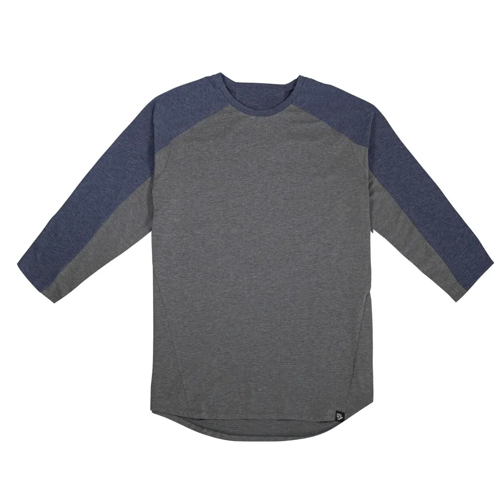 uPRISE Bikes Race Face Stage Drirelease 3/4 Sleeve Jersey - Navy | Price match, 365 day return s, 18-Month Warranty, Finance Available & Free UK Delivery