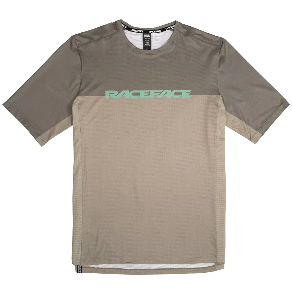 uPRISE Bikes Race Face Indy Short Sleeve Jersey - Sand | Price match, 365 day return s, 18-Month Warranty, Finance Available & Free UK Delivery