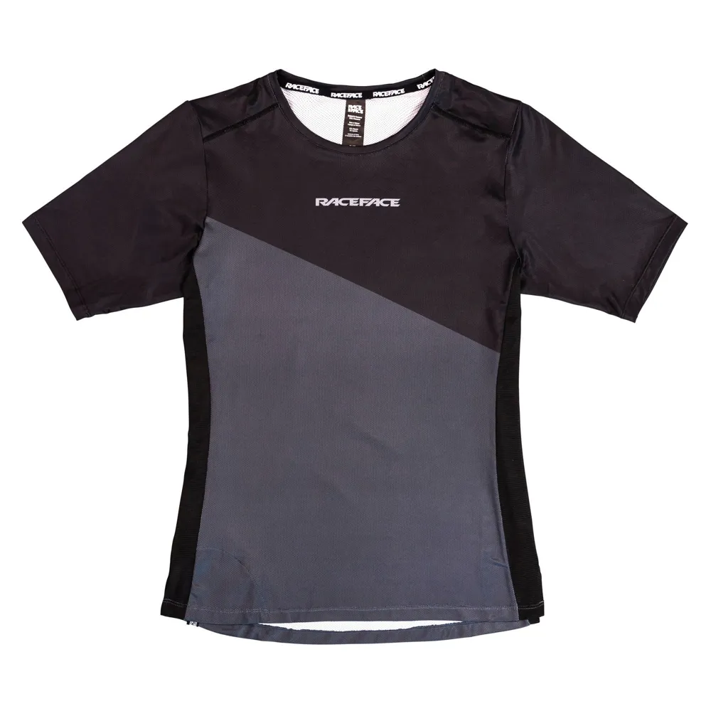 uPRISE Bikes Race Face Indy Womens Short Sleeve Jersey - Black | Price match, 365 day return s, 18-Month Warranty, Finance Available & Free UK Delivery
