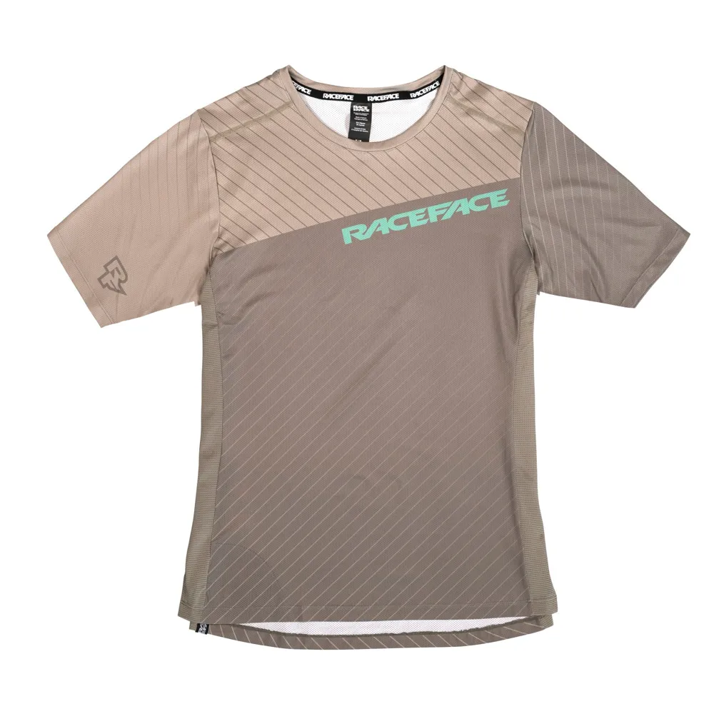 uPRISE Bikes Race Face Indy Womens Short Sleeve Jersey - Sand | Price match, 365 day return s, 18-Month Warranty, Finance Available & Free UK Delivery