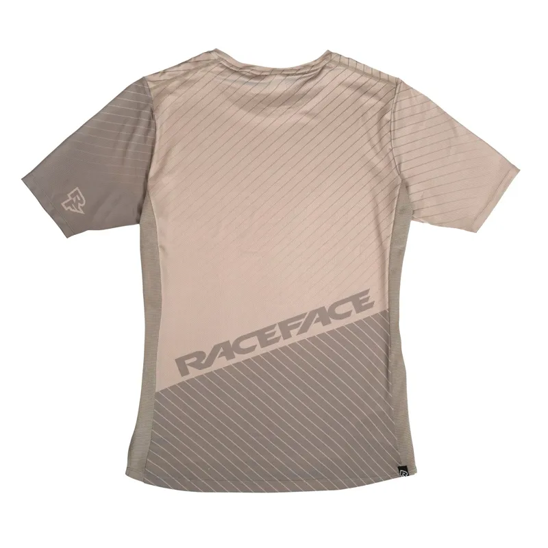 Race Face Indy Womens Short Sleeve Jersey - Sand-1