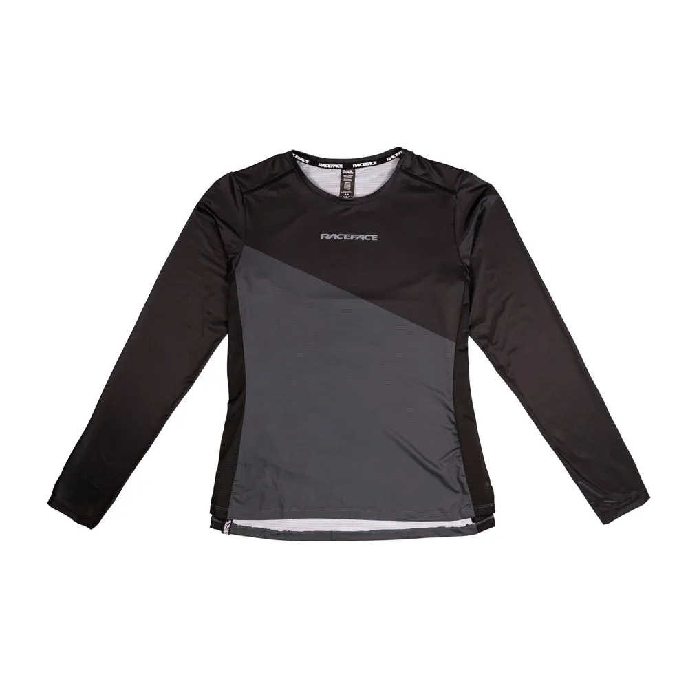 uPRISE Bikes Race Face Diffuse Womens Long Sleeve Jersey - Black | Price match, 365 day return s, 18-Month Warranty, Finance Available & Free UK Delivery