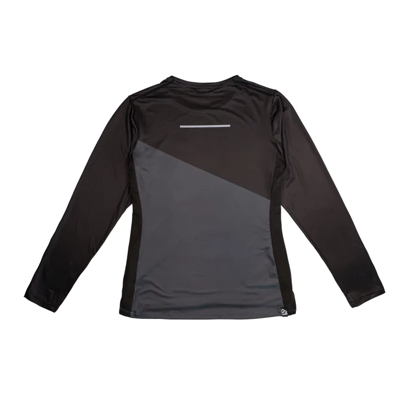 Race Face Diffuse Womens Long Sleeve Jersey - Black-1