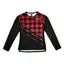 Race Face Diffuse Womens Long Sleeve Jersey - Rouge
