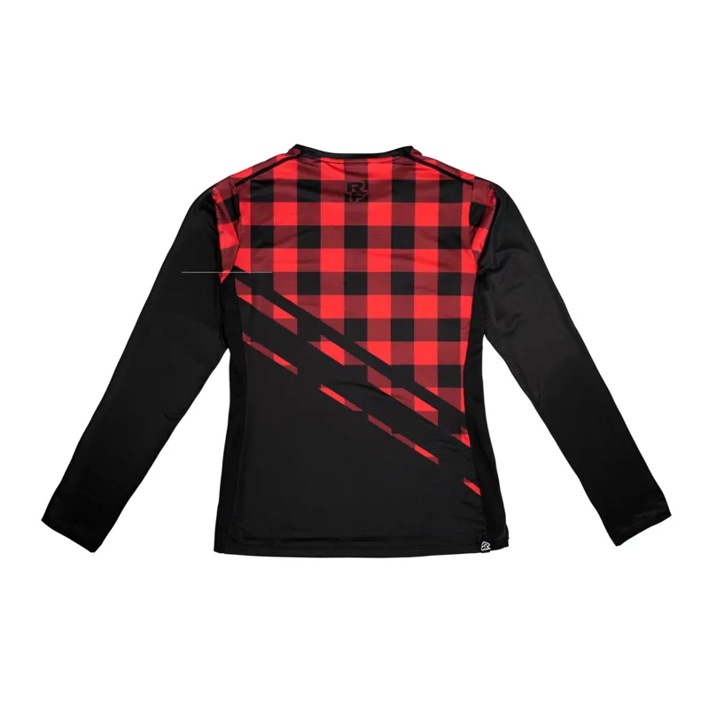 Race Face Diffuse Womens Long Sleeve Jersey - Rouge-1
