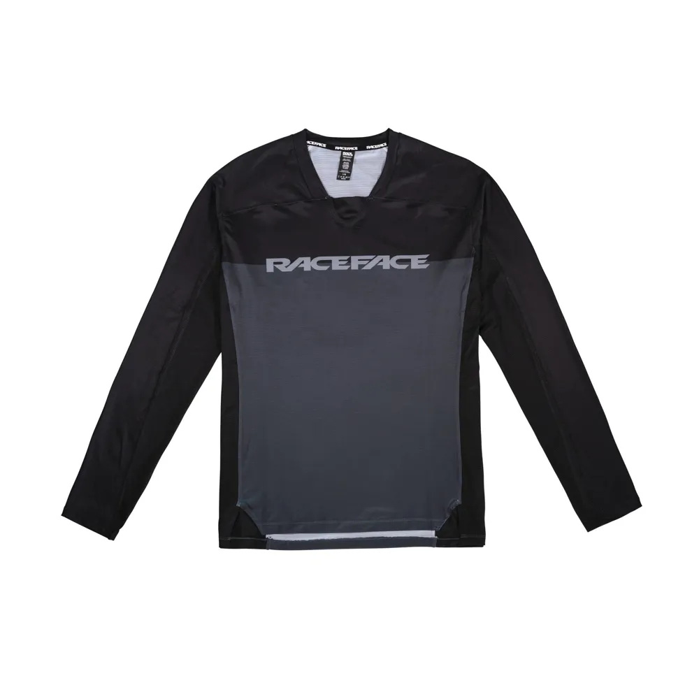 uPRISE Bikes Race Face Diffuse Long Sleeve Jersey - Grey | Price match, 365 day return s, 18-Month Warranty, Finance Available & Free UK Delivery