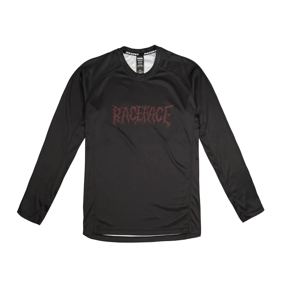 uPRISE Bikes Race Face Sendy Youth Long Sleeve Jersey - Black | Price match, 365 day return s, 18-Month Warranty, Finance Available & Free UK Delivery