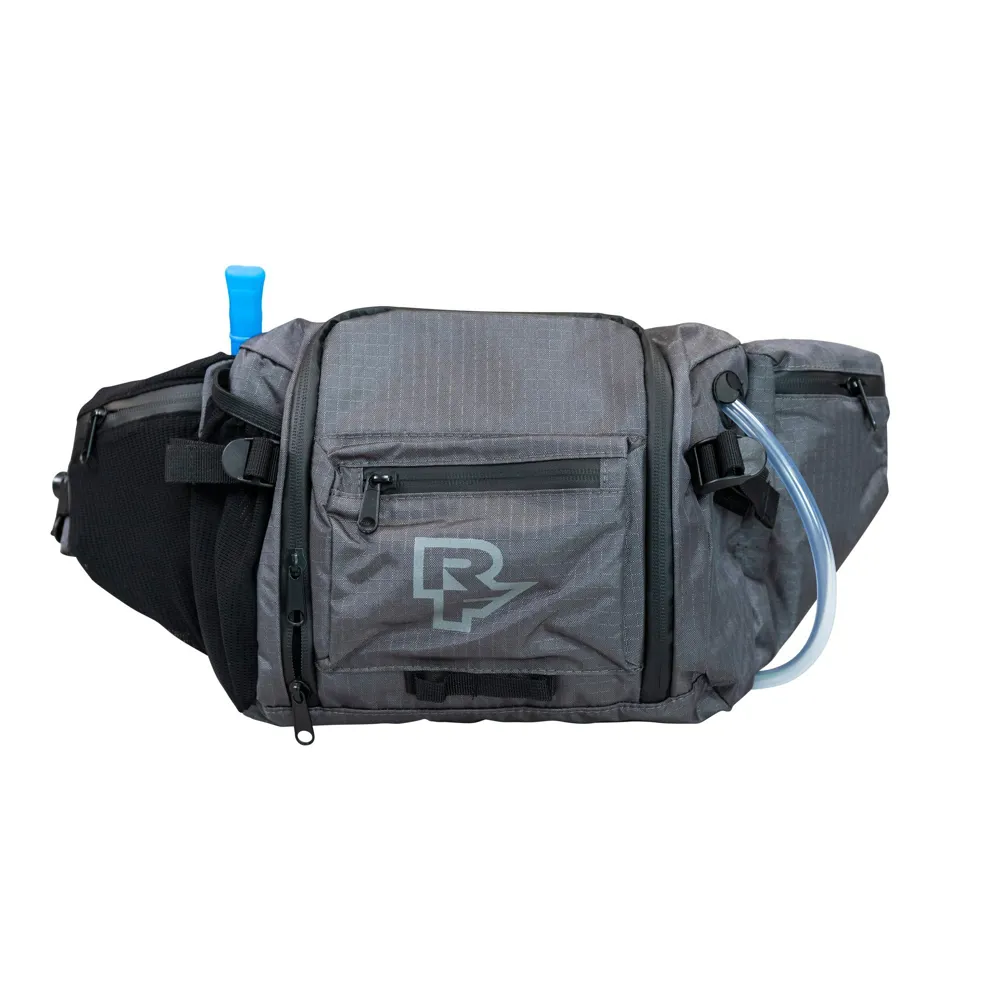 uPRISE Bikes Race Face Stash Hip Bag - 3L - Charcoal | Price match, 365 day return s, 18-Month Warranty, Finance Available & Free UK Delivery