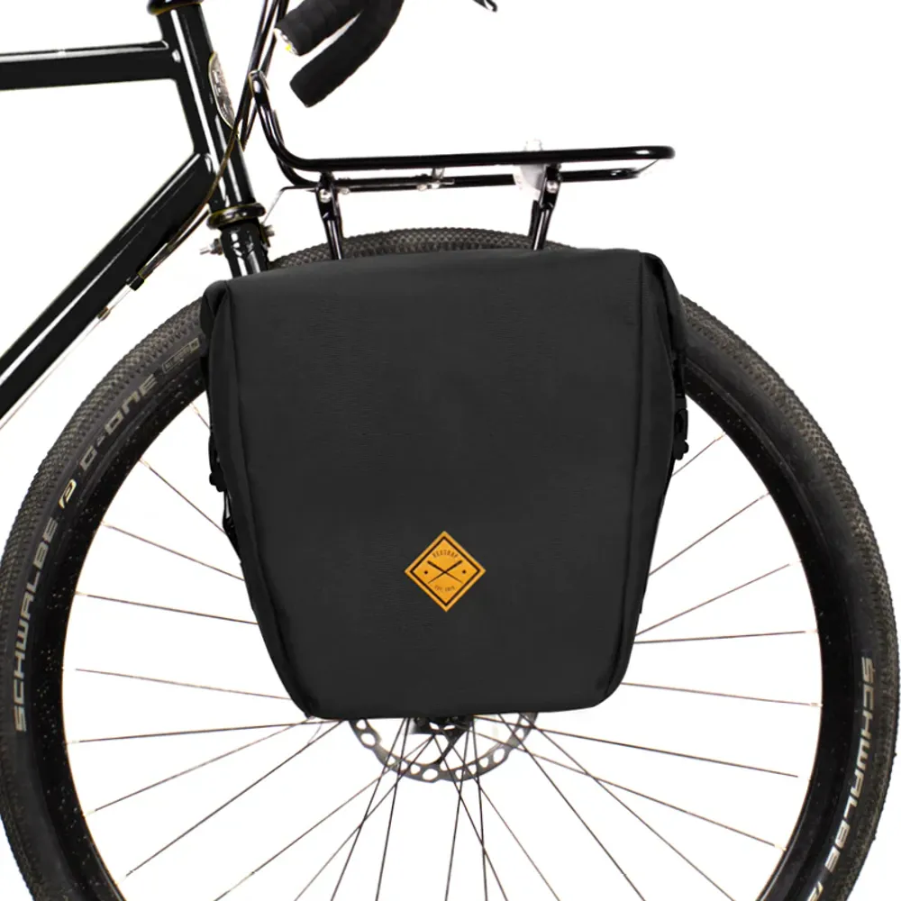 uPRISE Bikes Restrap Small Pannier Bag - 13L - Black | Price match, 365 day return s, 18-Month Warranty, Finance Available & Free UK Delivery