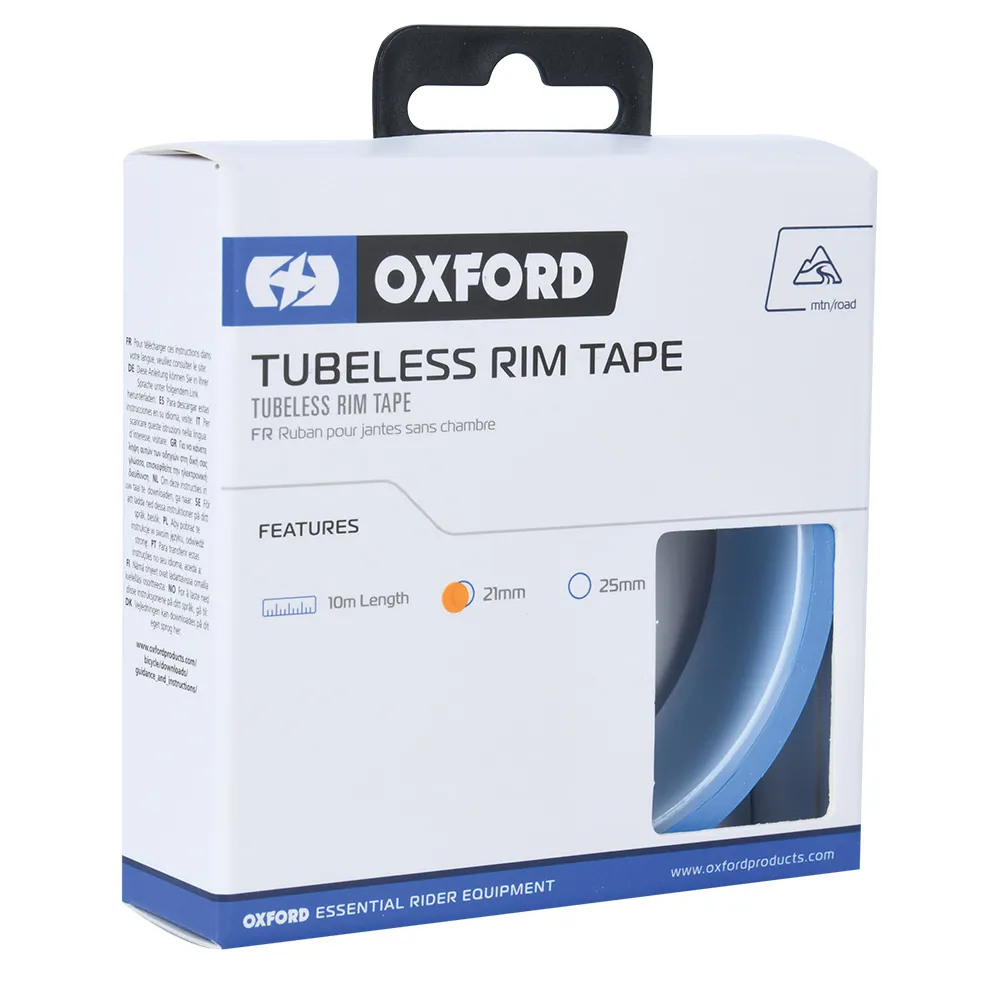 uPRISE Bikes Oxford Tubeless Rim Tape 21mm x 10m | Price match, 365 day return s, 18-Month Warranty, Finance Available & Free UK Delivery