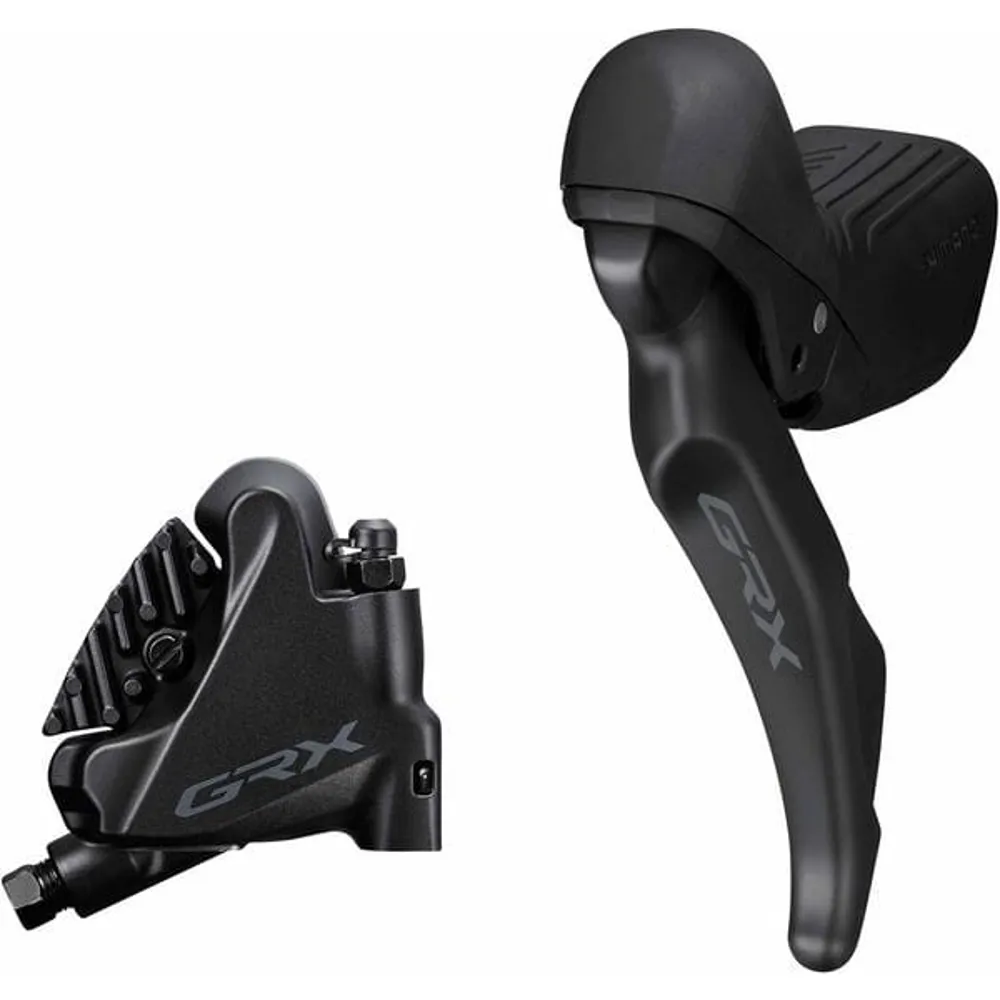 uPRISE Bikes Shimano GRX ST-RX610 2-speed STI Bled/BR-RX400 Flat Mount Calliper - Left/Rear | Price match, 365 day return s, 18-Month Warranty, Finance Available & Free UK Delivery
