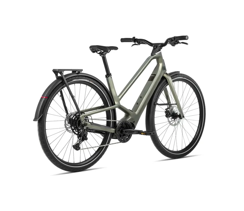 Orbea Diem 2024 30 Electric Hybrid Bike - Spaceship Green Matt-2