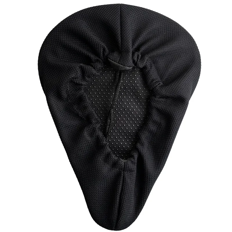 Oxford Contour Gel Saddle Cover - Black-3