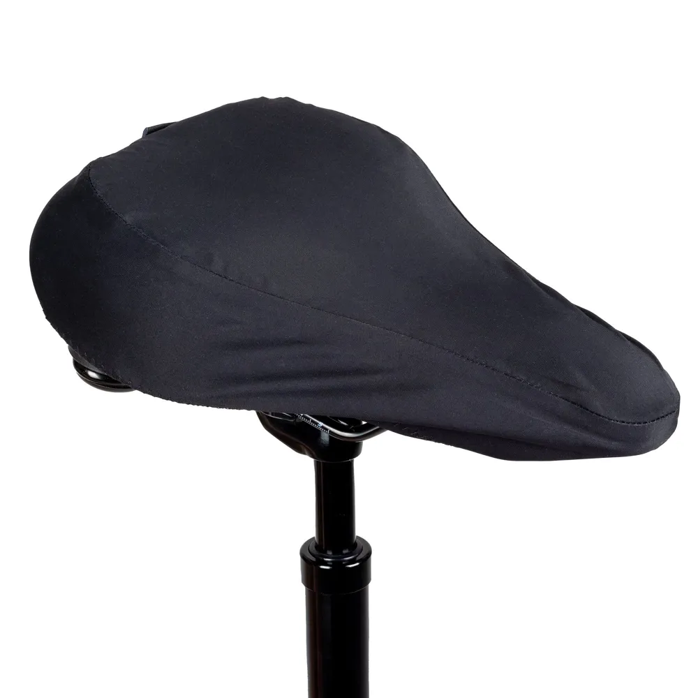 uPRISE Bikes Oxford Dry Seat Waterproof Saddle Cover - Black | Price match, 365 day return s, 18-Month Warranty, Finance Available & Free UK Delivery