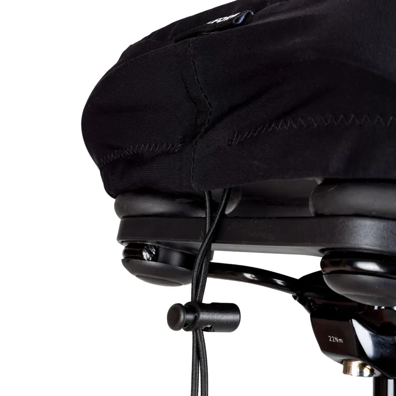 Oxford Dry Seat Waterproof Saddle Cover - Black-2