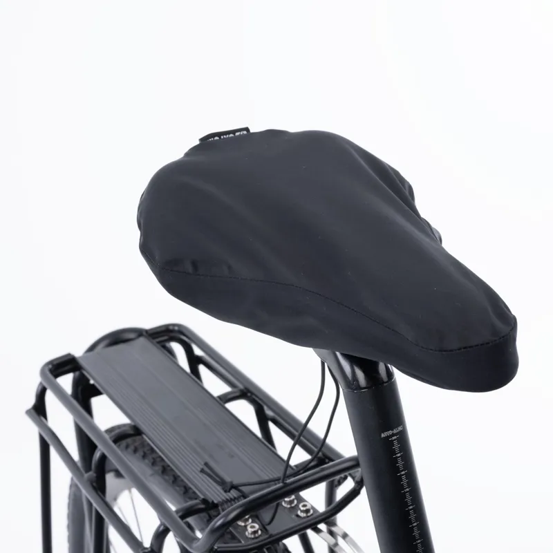 Oxford Dry Seat Waterproof Saddle Cover - Black-3