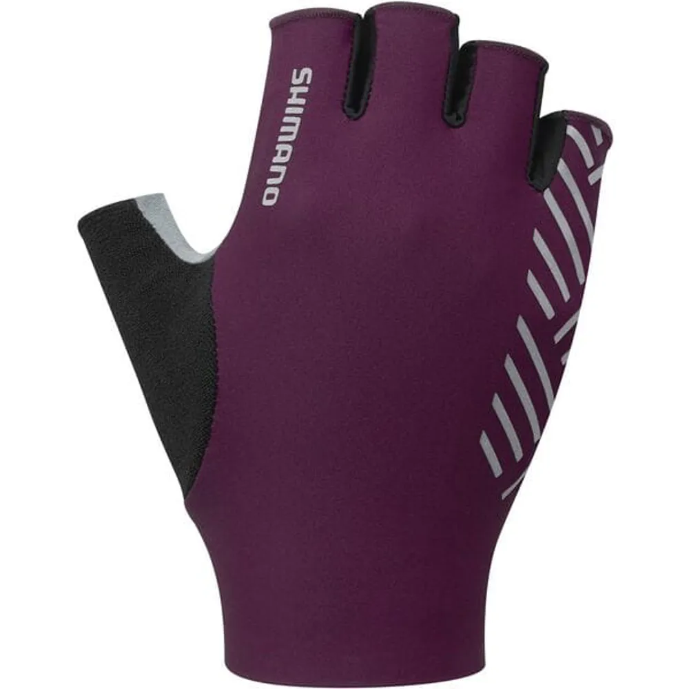 uPRISE Bikes Shimano Advanced Men's Short Finger Gloves - Dark Red | Price match, 365 day return s, 18-Month Warranty, Finance Available & Free UK Delivery