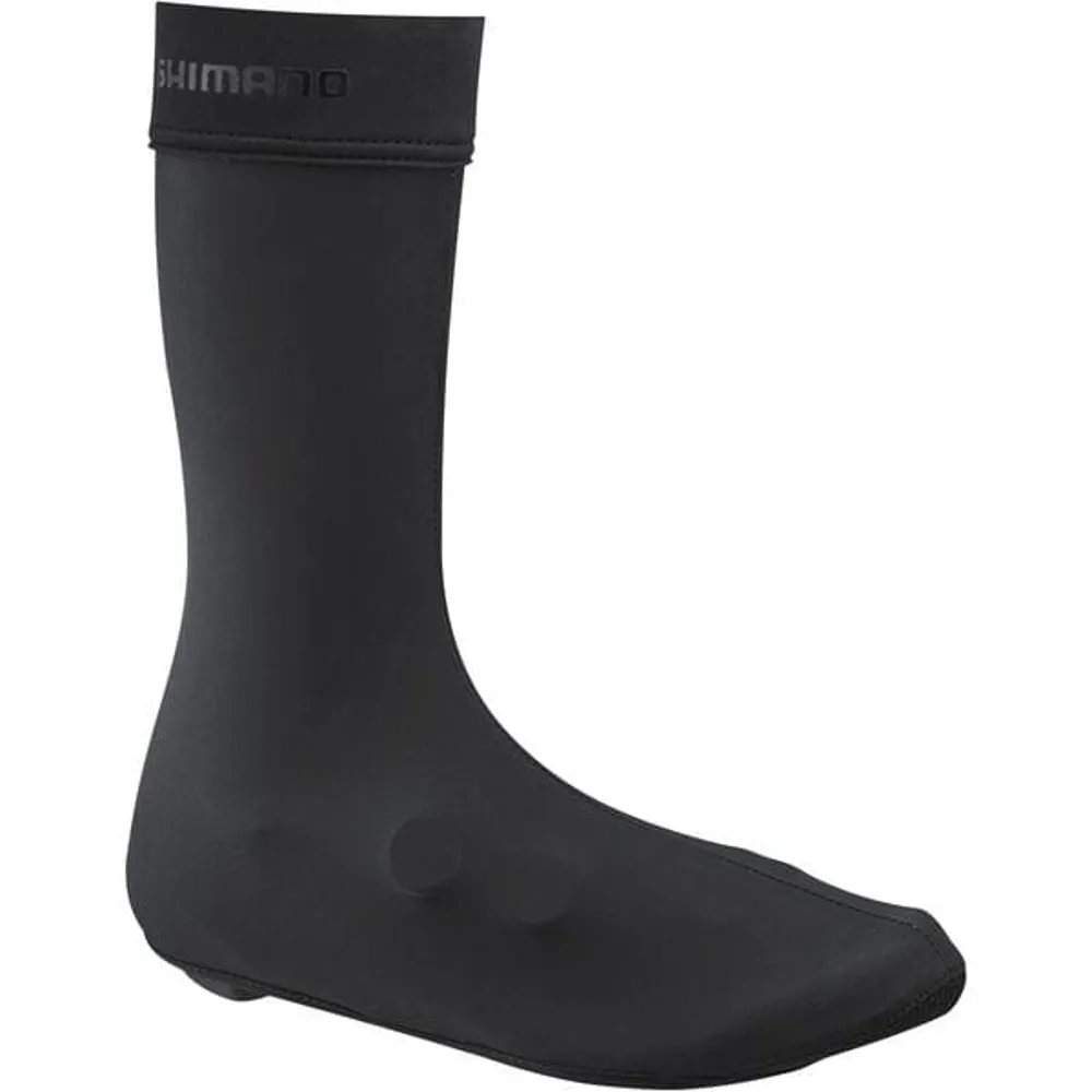 uPRISE Bikes Shimano Dual Rain Overshoes - Black | Price match, 365 day return s, 18-Month Warranty, Finance Available & Free UK Delivery