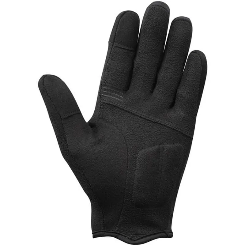 Shimano Light Thermal Long Finger Gloves - Black-1
