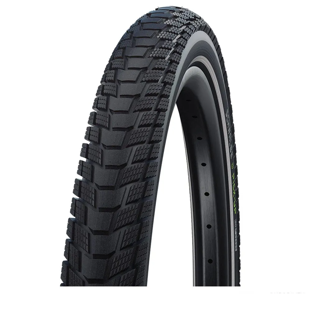 uPRISE Bikes Schwalbe Pick-Up Perf Super Defense Folding Bike Tyre - Black/Reflex | Price match, 365 day return s, 18-Month Warranty, Finance Available & Free UK Delivery
