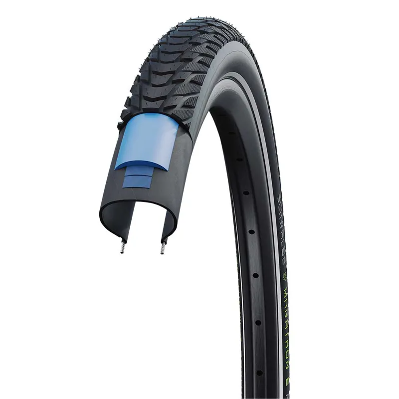 Schwalbe Marathon E Plus Smart Dualguard T-Skin Hybrid Bike Tyre-2