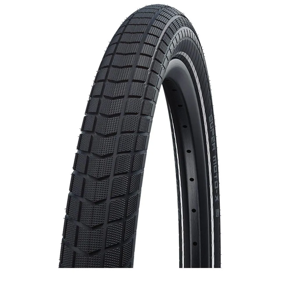 uPRISE Bikes Schwalbe Super Moto-X GreenGuard 26 x 2.40 MTB Tyre - Black | Price match, 365 day return s, 18-Month Warranty, Finance Available & Free UK Delivery