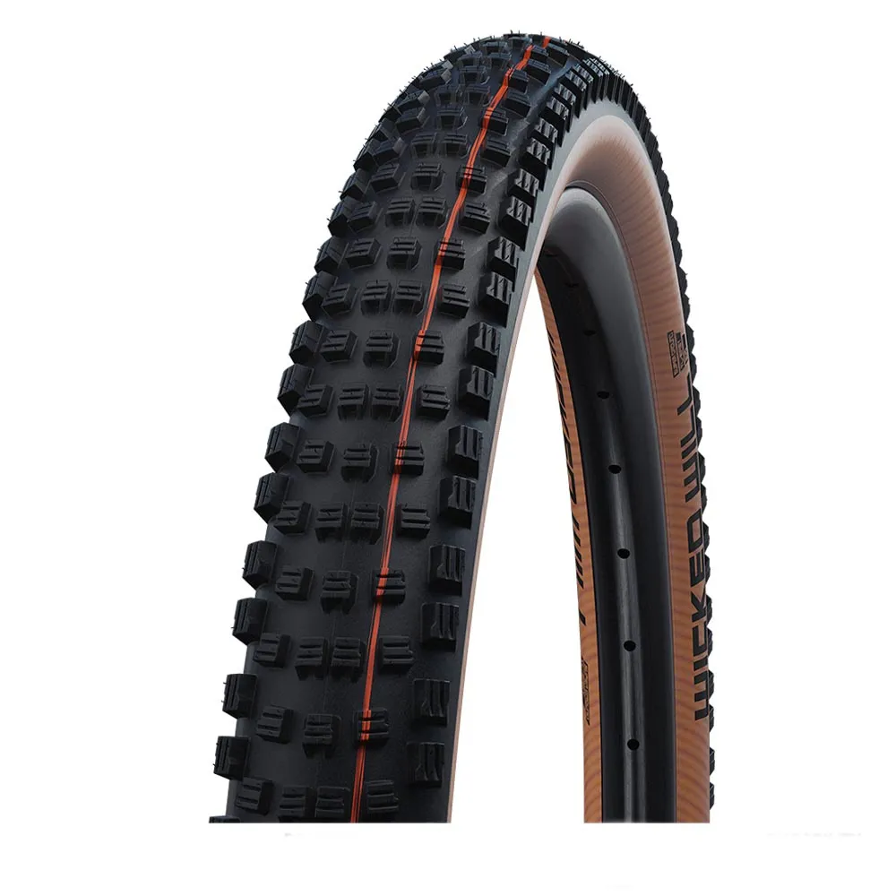 uPRISE Bikes Schwalbe Wicked Will Evo Super Race Folding TLE 29er MTB Tyre - Tan | Price match, 365 day return s, 18-Month Warranty, Finance Available & Free UK Delivery
