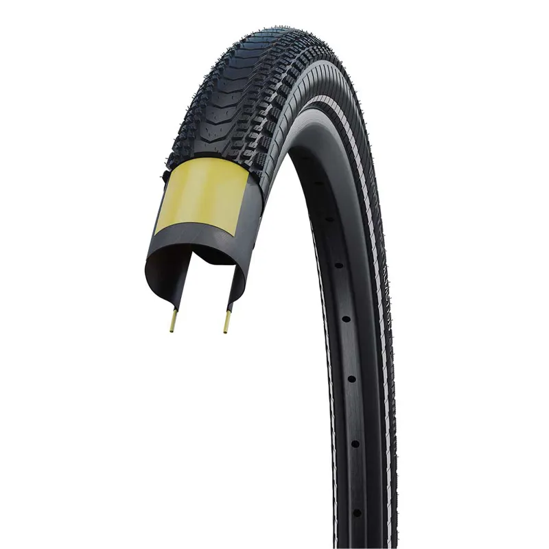 Schwalbe Marathon Almotion Evo Folding MTB Urban Tyre - Black-3