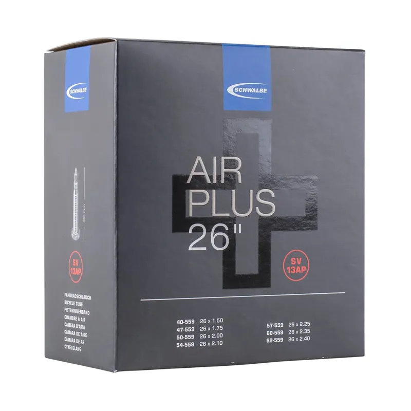 Schwalbe Air Plus Inner Tubes - Schrader-1