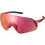 Shimano Aerolite Sunglasses - RideScape Road Lens - Red