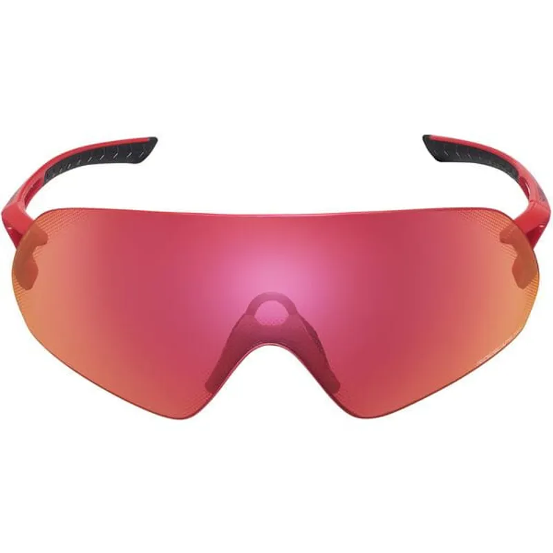 Shimano Aerolite Sunglasses - RideScape Road Lens - Red-1
