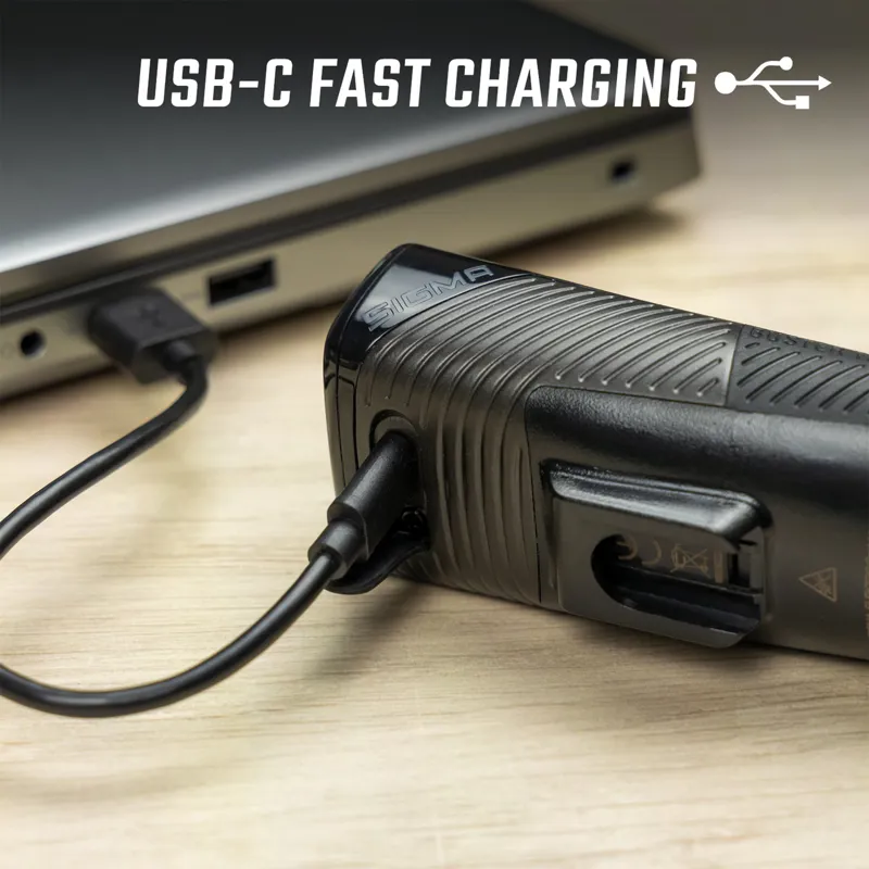 Sigma Buster 1100 USB Headlight w/Handlebar Mount-4