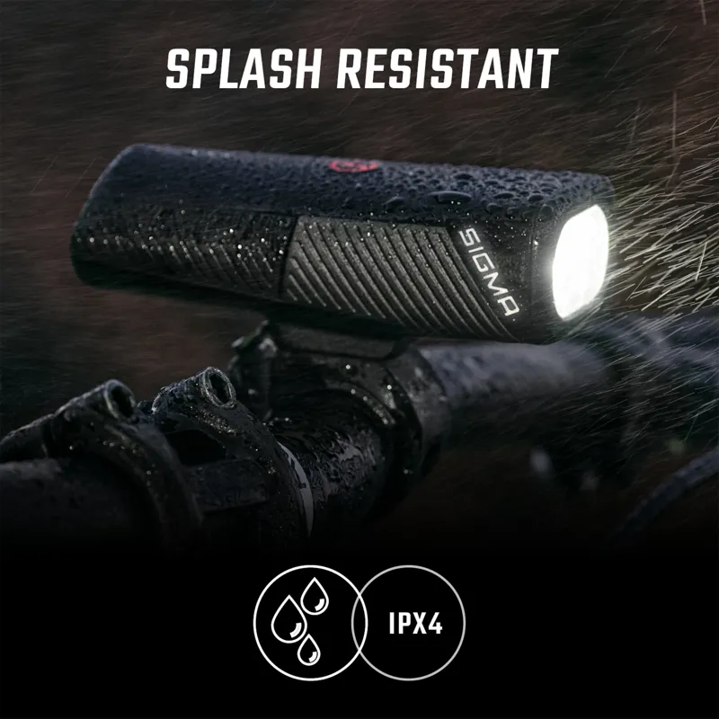 Sigma Buster 1100 USB Headlight w/Handlebar Mount-7