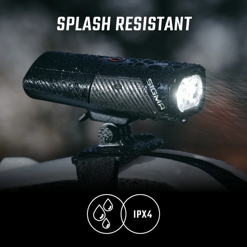 Sigma Buster 1100 USB Headlight w/Helmet Mount-6