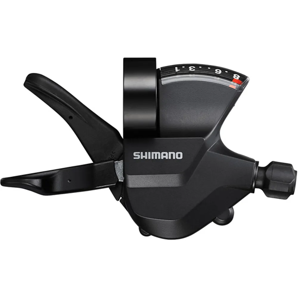 uPRISE Bikes Shimano SL-M315-8R 8 Speed Band-On Right Hand Shift Lever - Black | Price match, 365 day return s, 18-Month Warranty, Finance Available & Free UK Delivery
