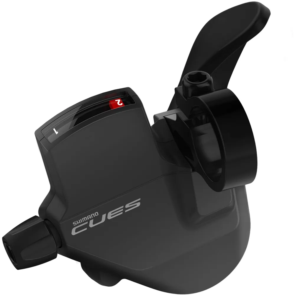 uPRISE Bikes Shimano SL-U4000 CUES 2-Speed Gear Display Shifter - Left Hand | Price match, 365 day return s, 18-Month Warranty, Finance Available & Free UK Delivery